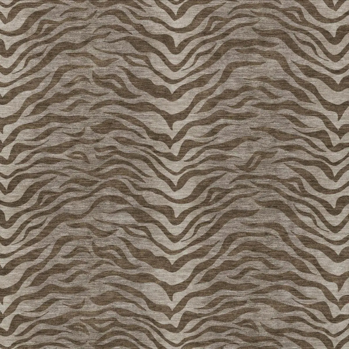 5' X 8' Chocolate And Brown Animal Print Washable Indoor Outdoor Area Rug Homeroots Outdoor