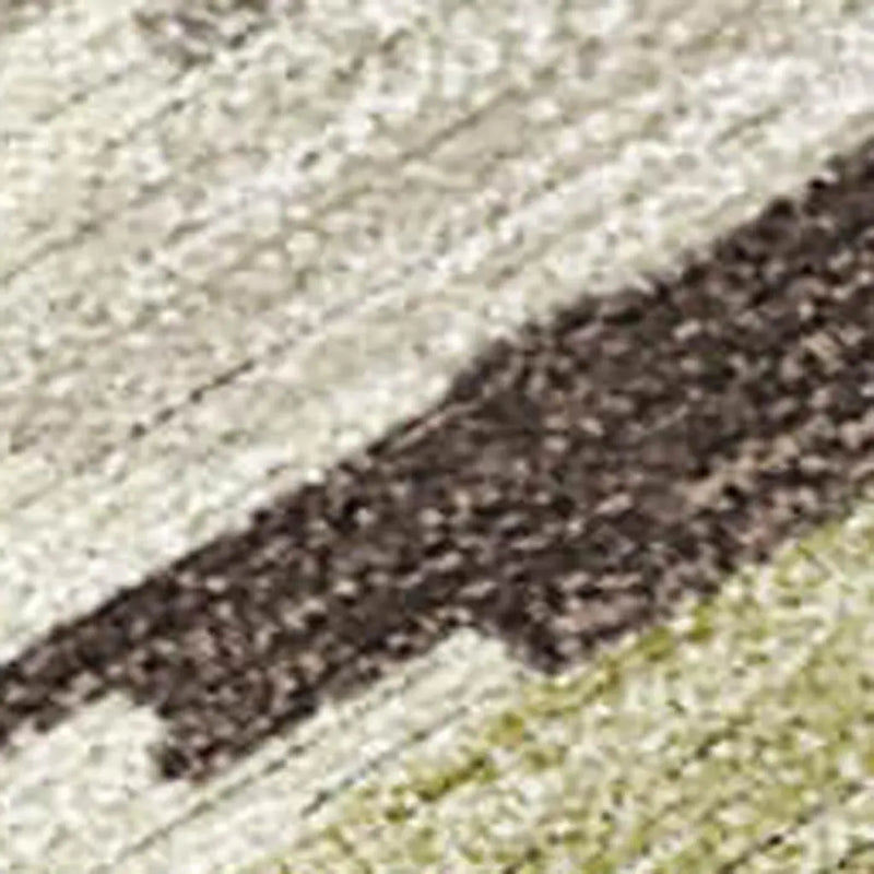 5' X 8' Chocolate And Ivory Tribal Washable Indoor Outdoor Area Rug Homeroots Outdoor