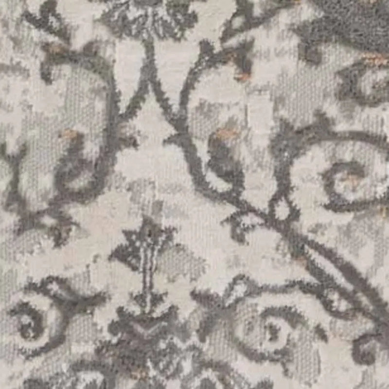 5' X 8' Cream Abstract Distressed Area Rug Homeroots Home Decor