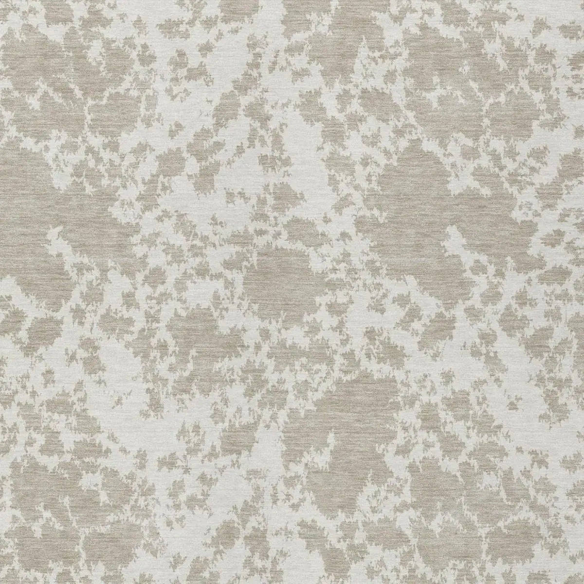 5' X 8' Cream And Ivory Abstract Washable Indoor Outdoor Area Rug Homeroots Outdoor