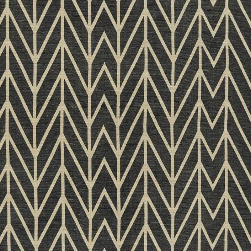 5' X 8' Gray And Black Chevron Hand Woven Area Rug Homeroots Home Decor