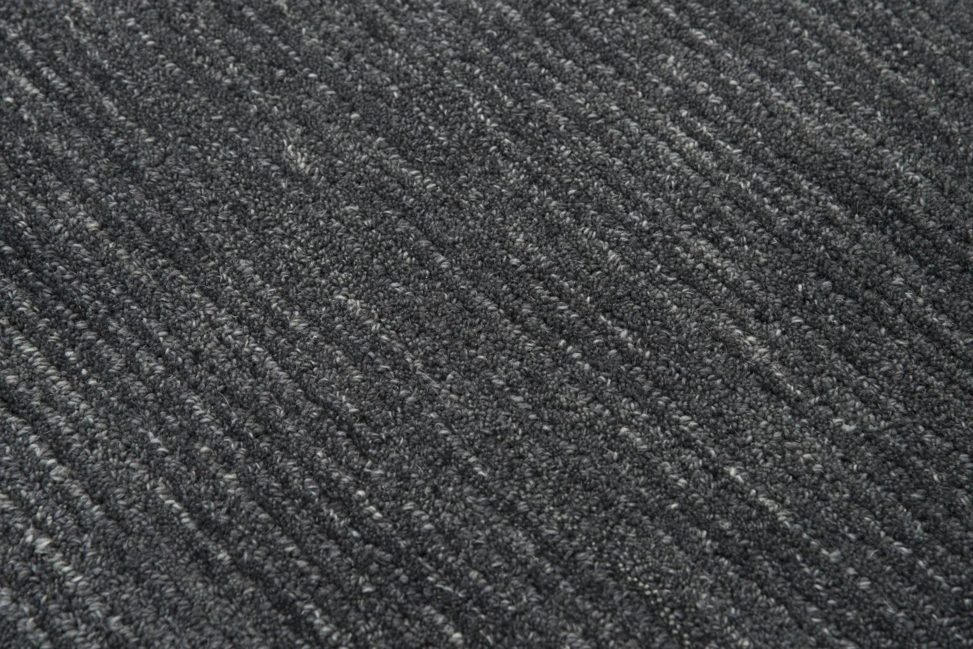 5' X 8' Gray And Dark Gray Wool Hand Tufted Area Rug Homeroots Home Decor