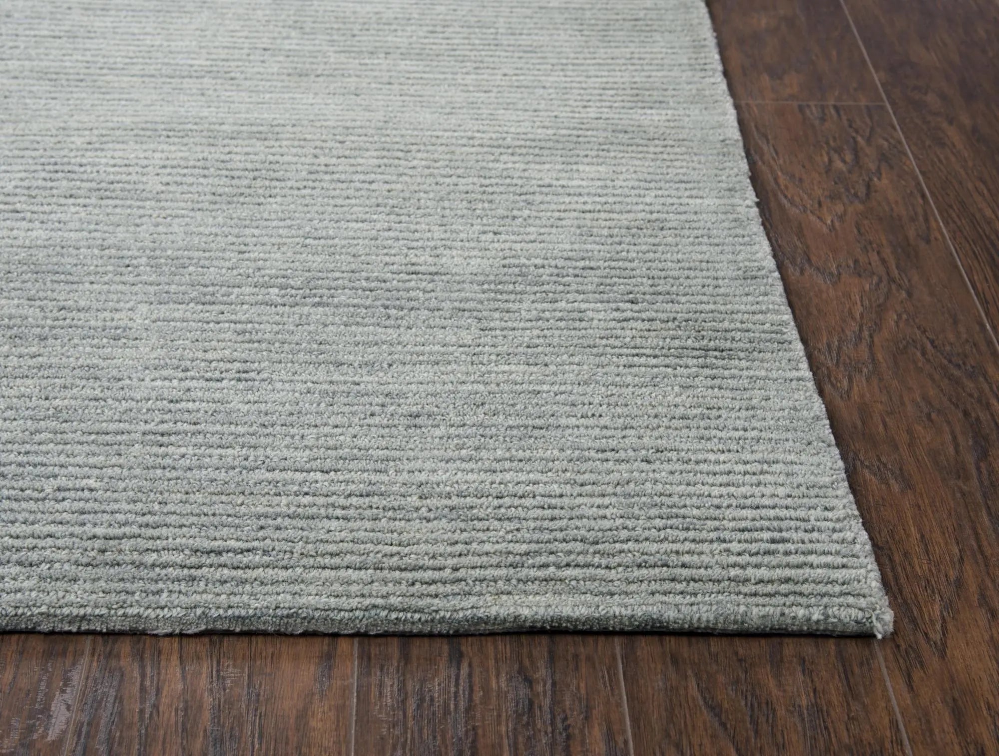 5' X 8' Gray And Dark Gray Wool Hand Tufted Area Rug Homeroots Home Decor