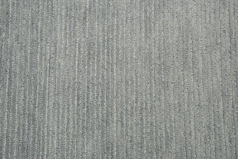 5' X 8' Gray And Dark Gray Wool Hand Tufted Area Rug Homeroots Home Decor