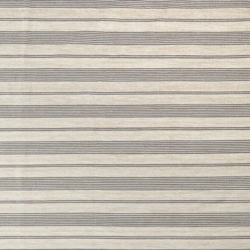5' X 8' Gray And Ivory Striped Dhurrie Hand Woven Stain Resistant Area Rug Homeroots Outdoor