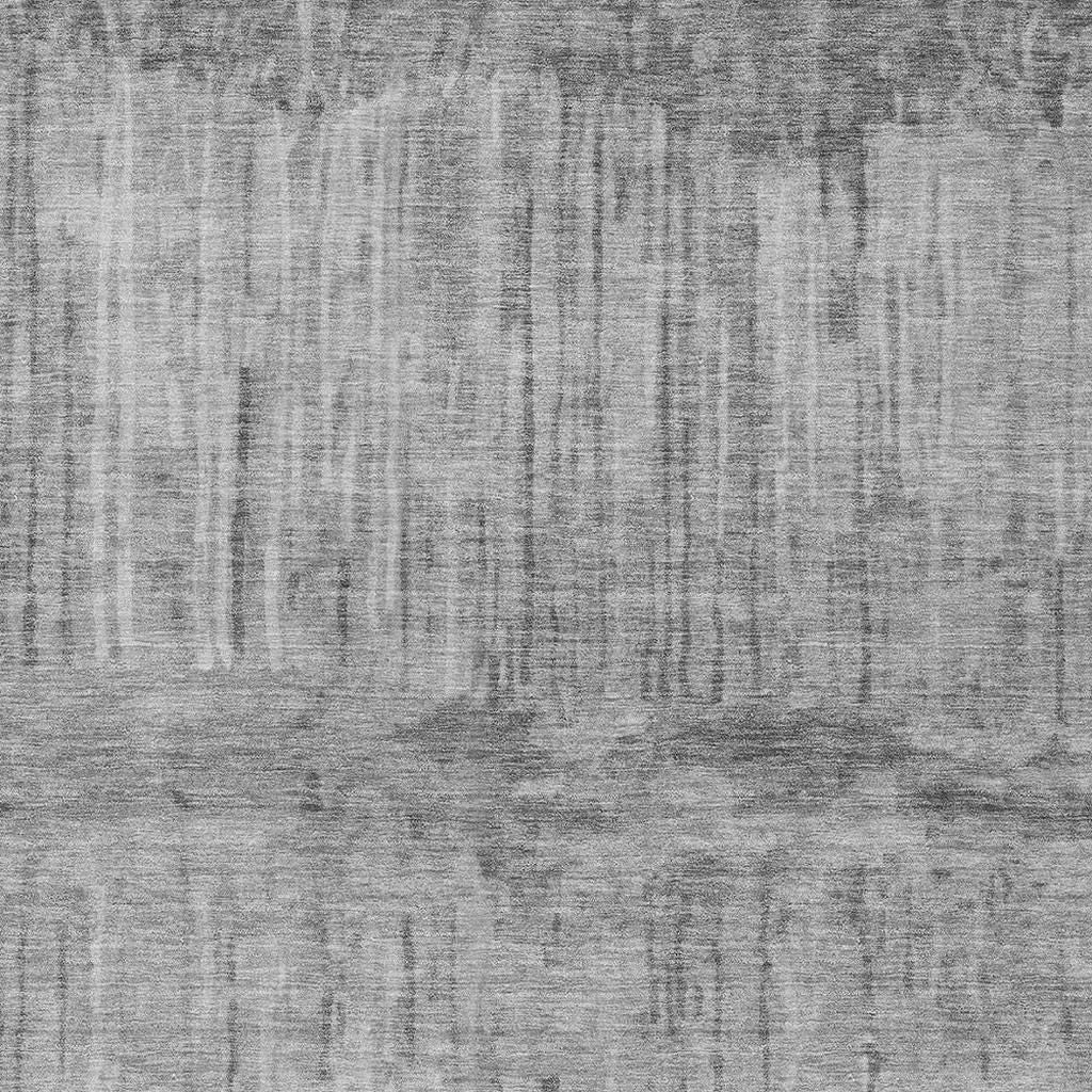5' X 8' Gray And Silver Abstract Washable Indoor Outdoor Area Rug Homeroots Outdoor