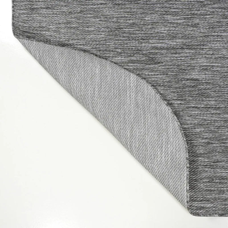 5' X 8' Gray Indoor Outdoor Area Rug Homeroots Outdoor