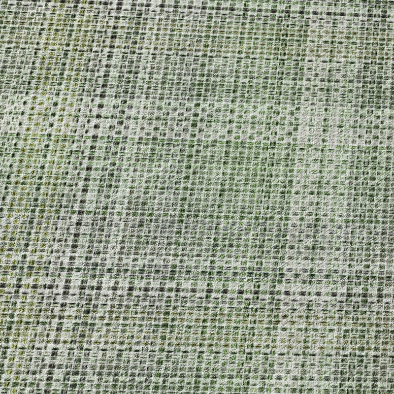 5' X 8' Green And Beige Plaid Washable Indoor Outdoor Area Rug Homeroots Outdoor