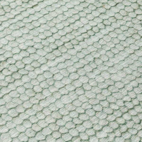 5' X 8' Green And Blue Striped Washable Indoor Outdoor Area Rug Homeroots Outdoor