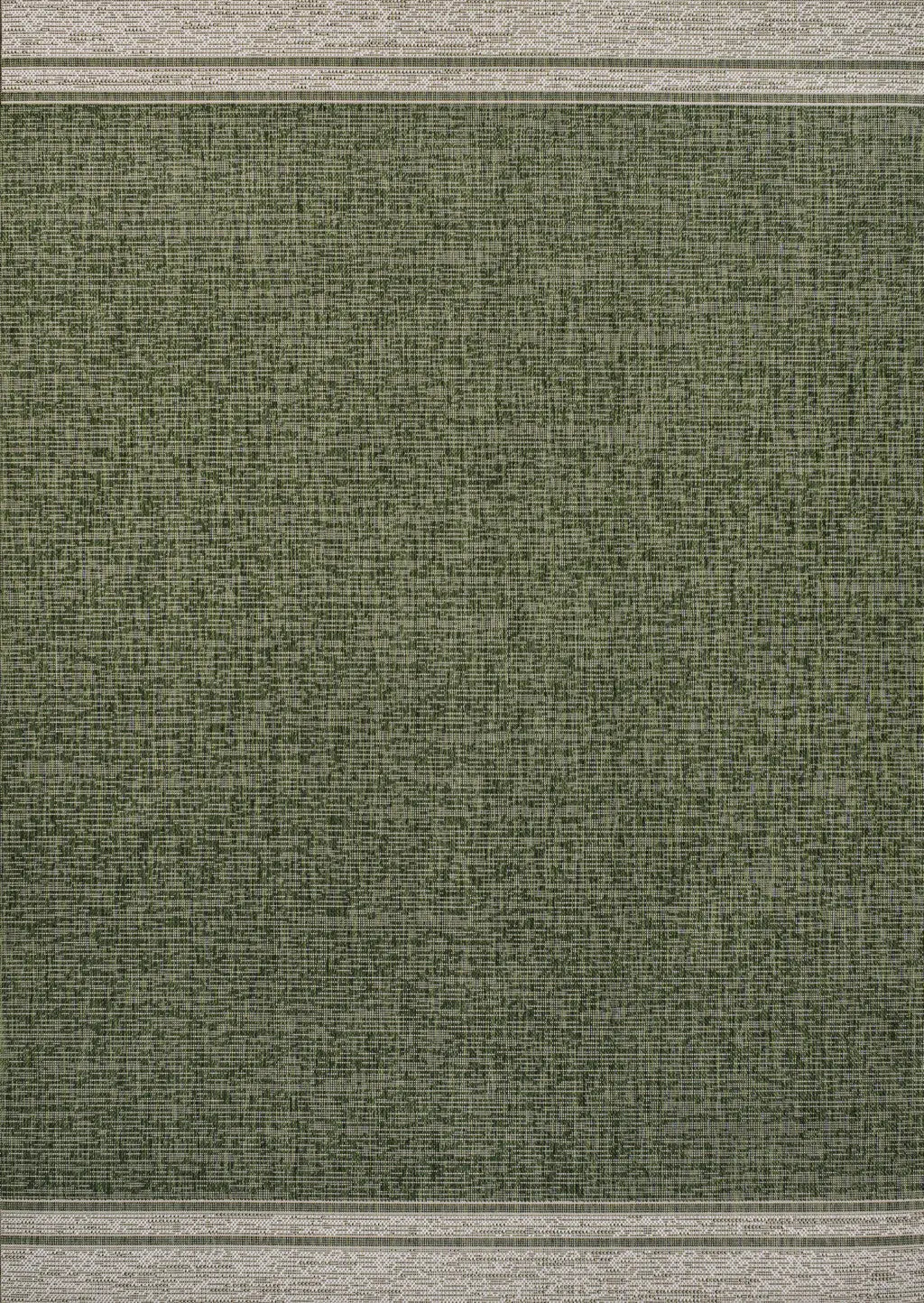 5' X 8' Green And Cream Indoor Outdoor Area Rug Homeroots Outdoor