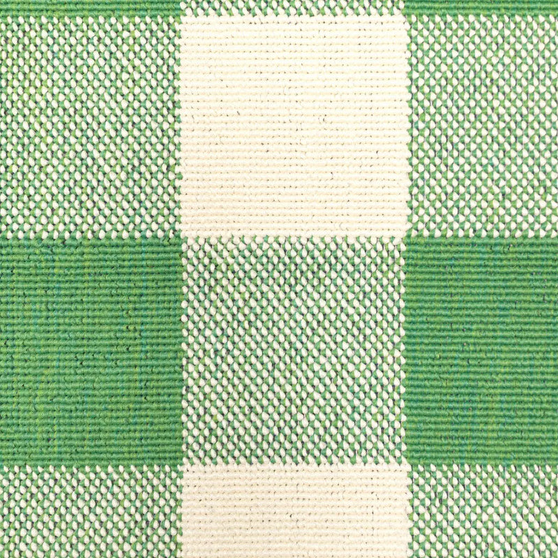 5' X 8' Green and Ivory Geometric Stain Resistant Indoor Outdoor Area Rug Homeroots Outdoor
