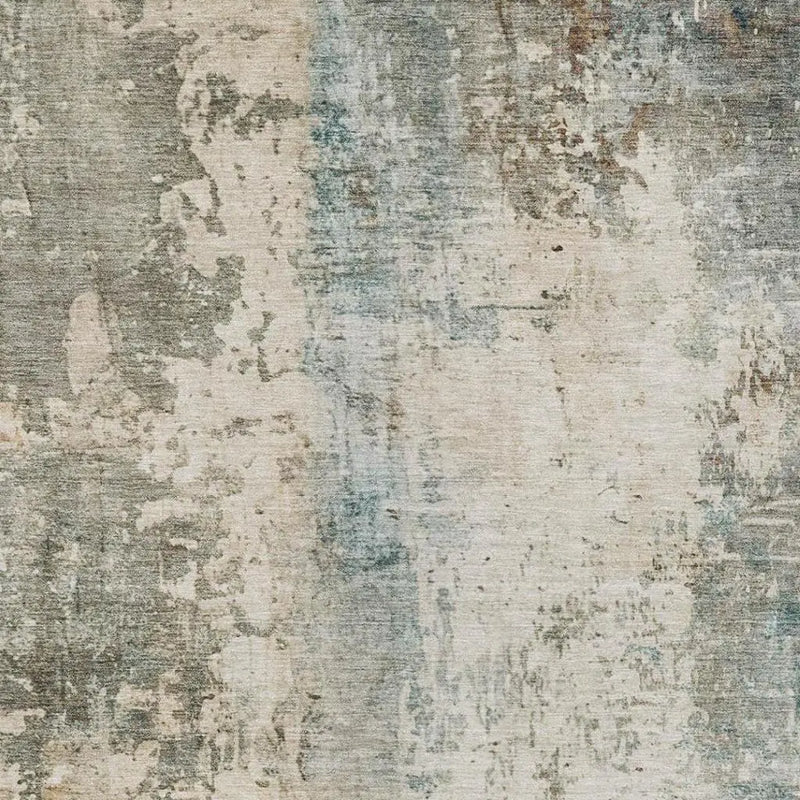 5' X 8' Ivory And Beige Abstract Washable Indoor Outdoor Area Rug Homeroots Outdoor