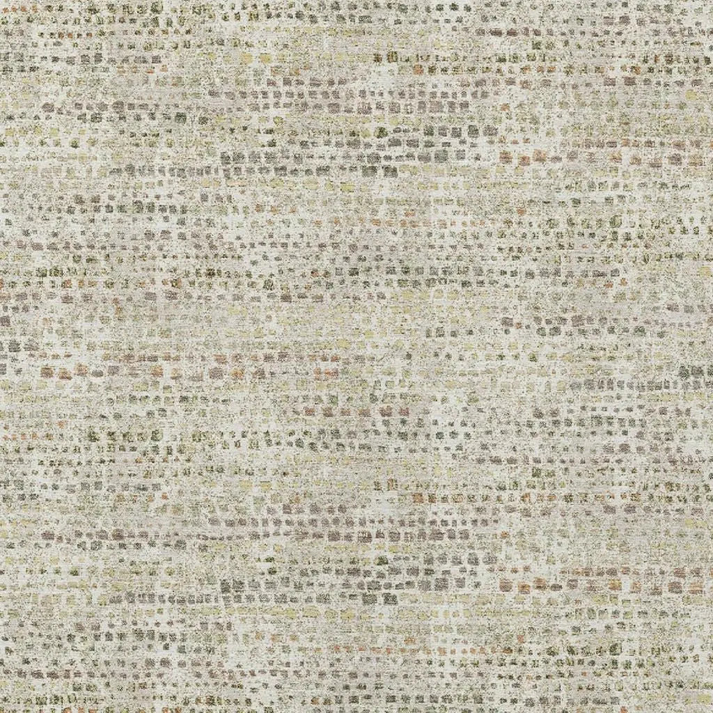 5' X 8' Ivory And Beige Abstract Washable Indoor Outdoor Area Rug Homeroots Outdoor