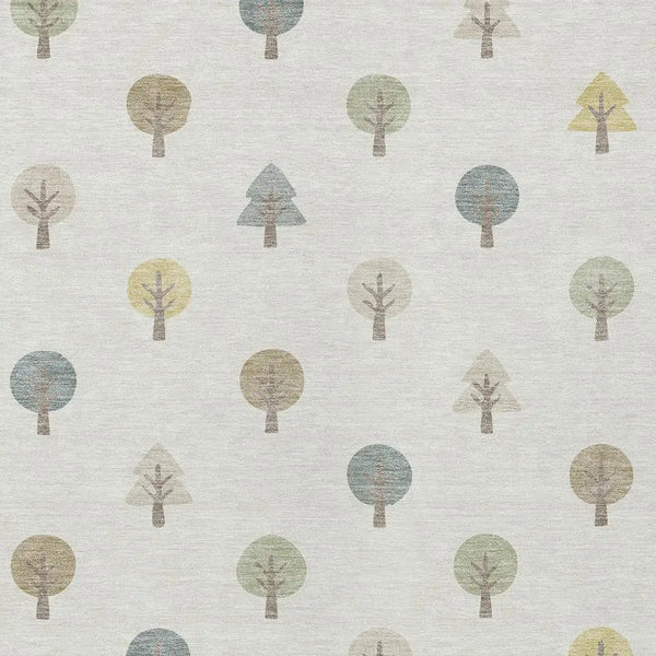 5' X 8' Ivory And Brown Geometric Washable Indoor Outdoor Area Rug Homeroots Outdoor