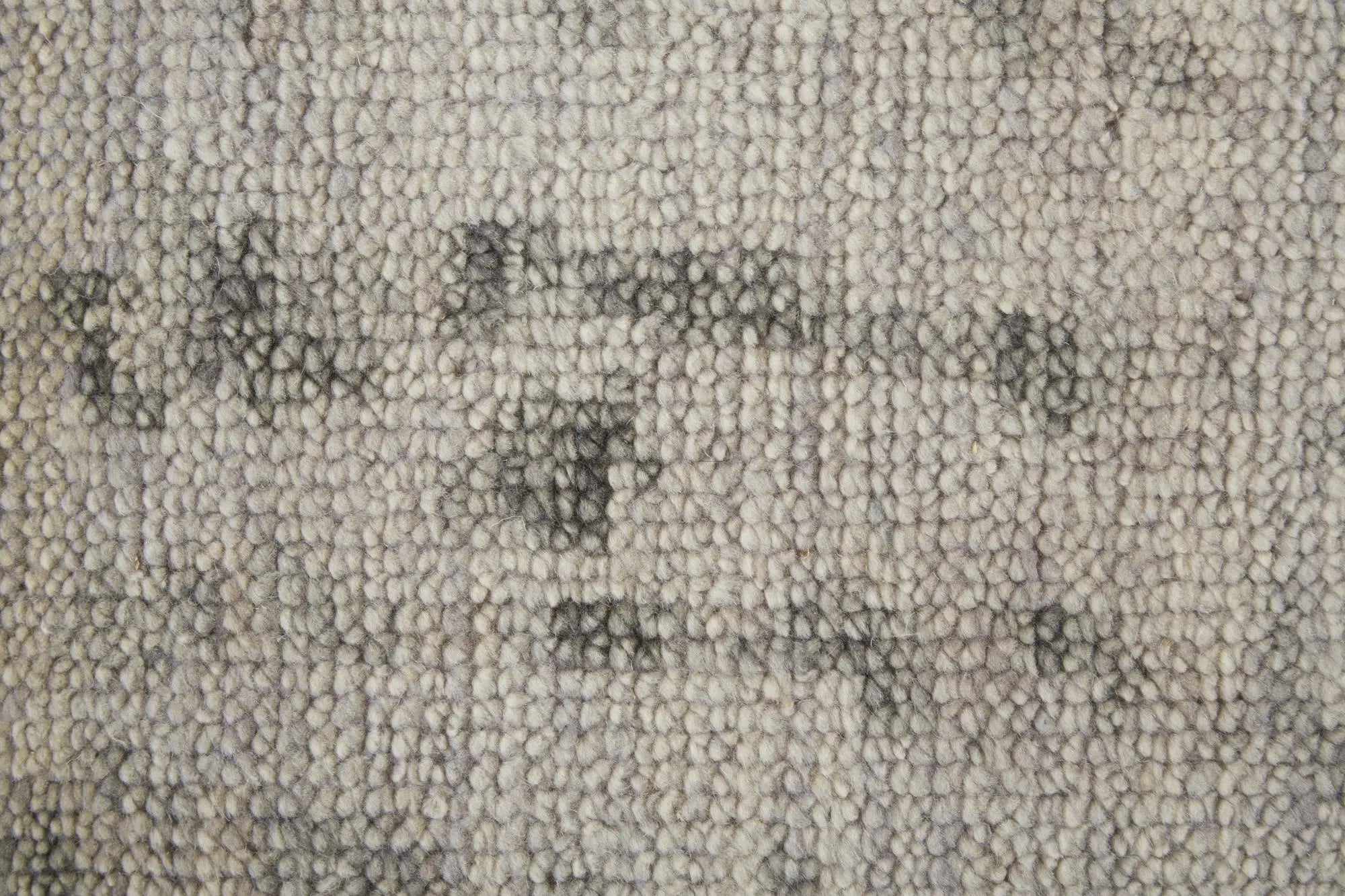 5' X 8' Ivory And Gray Wool Abstract Hand Knotted Area Rug Homeroots Home Decor