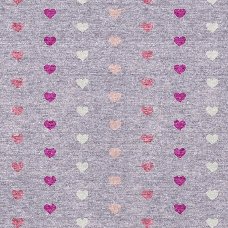 5' X 8' Lavender And Pink Geometric Washable Indoor Outdoor Area Rug Homeroots Outdoor