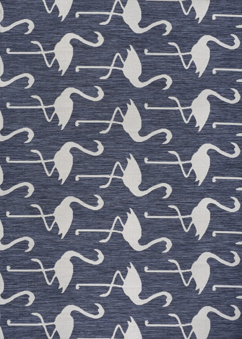 5' X 8' Navy Blue And White Animal Print Indoor Outdoor Area Rug Homeroots Outdoor