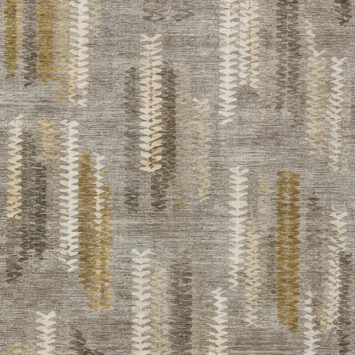 5' X 8' Pewter And Gray Abstract Washable Indoor Outdoor Area Rug Homeroots Outdoor
