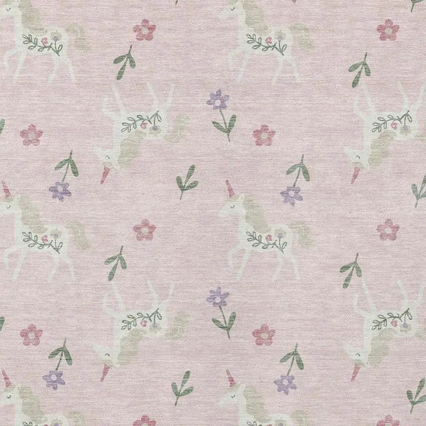 5' X 8' Pink And Ivory Floral Washable Indoor Outdoor Area Rug Homeroots Outdoor