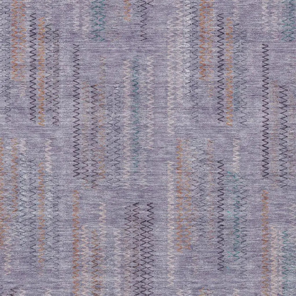 5' X 8' Plum And Purple Abstract Washable Indoor Outdoor Area Rug Homeroots Outdoor