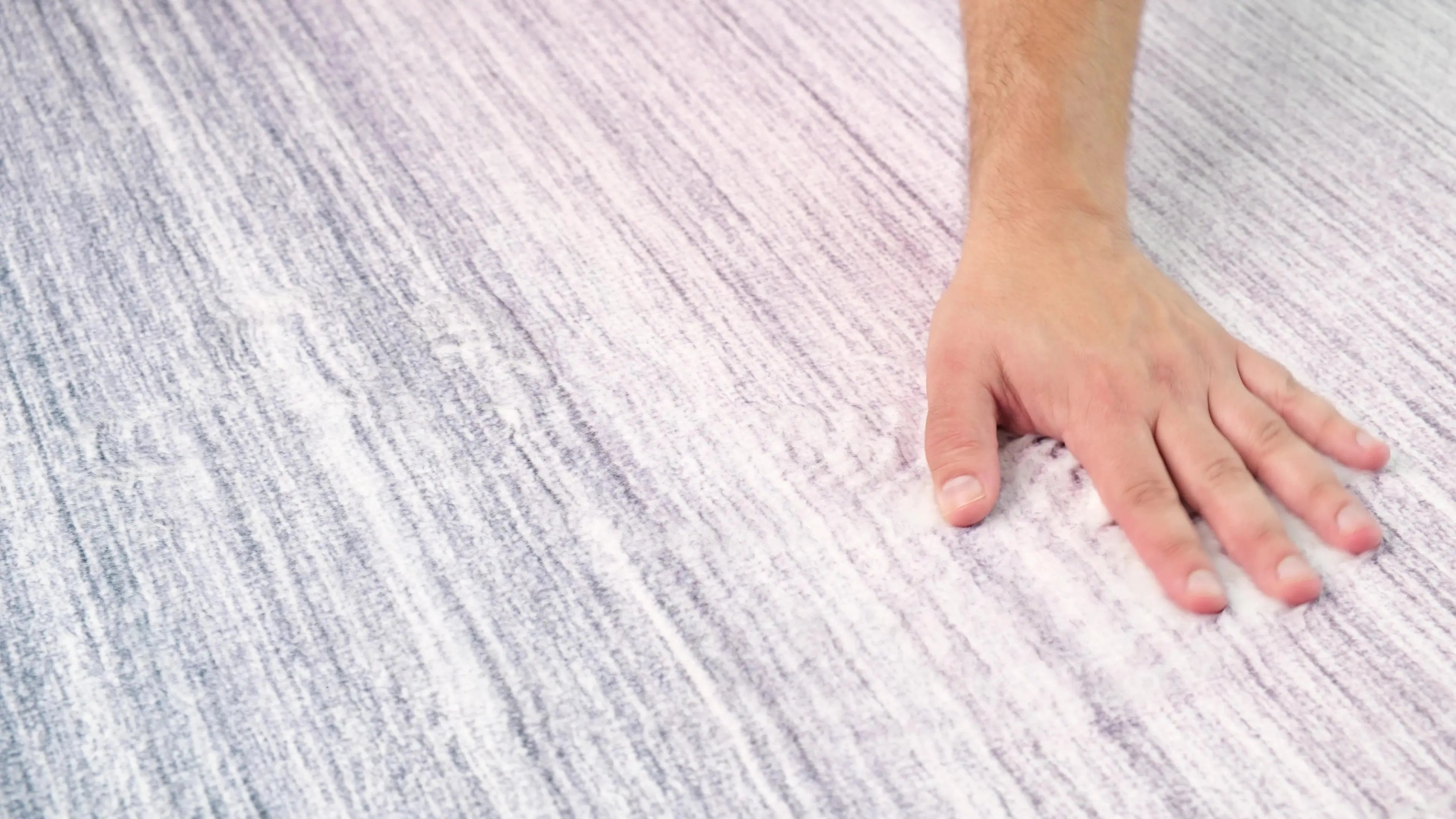 5' X 8' Purple Abstract Area Rug Homeroots Home Decor