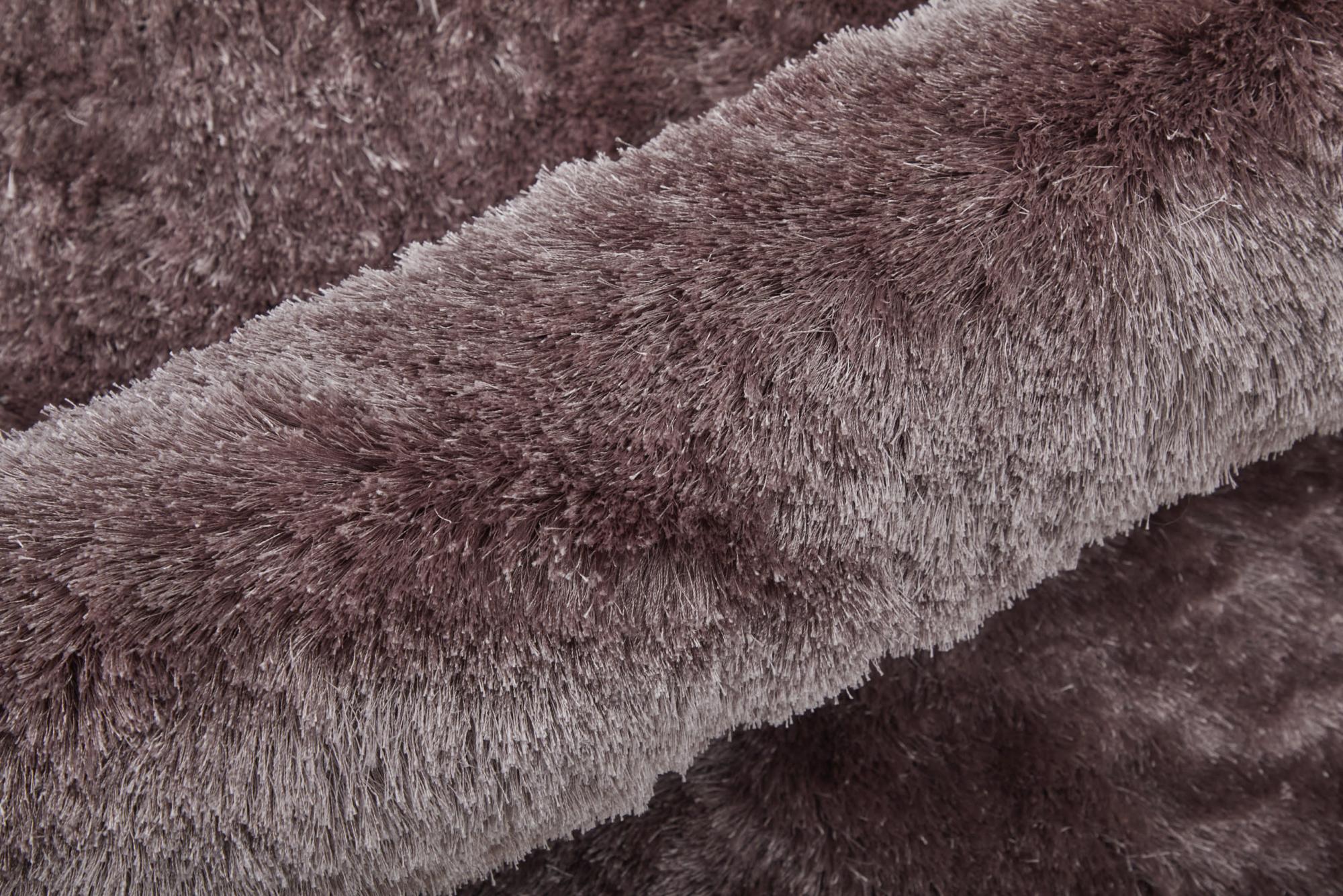 5' X 8' Purple And Pink Shag Hand Tufted Area Rug Homeroots Home Decor