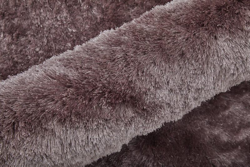 5' X 8' Purple And Pink Shag Hand Tufted Area Rug Homeroots Home Decor