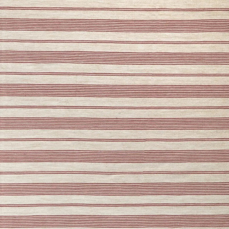 5' X 8' Red And Ivory Striped Dhurrie Hand Woven Stain Resistant Area Rug Homeroots Outdoor