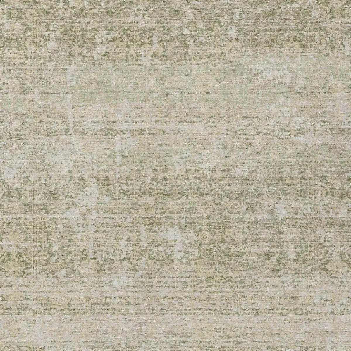 5' X 8' Sage And Green Abstract Washable Indoor Outdoor Area Rug Homeroots Outdoor