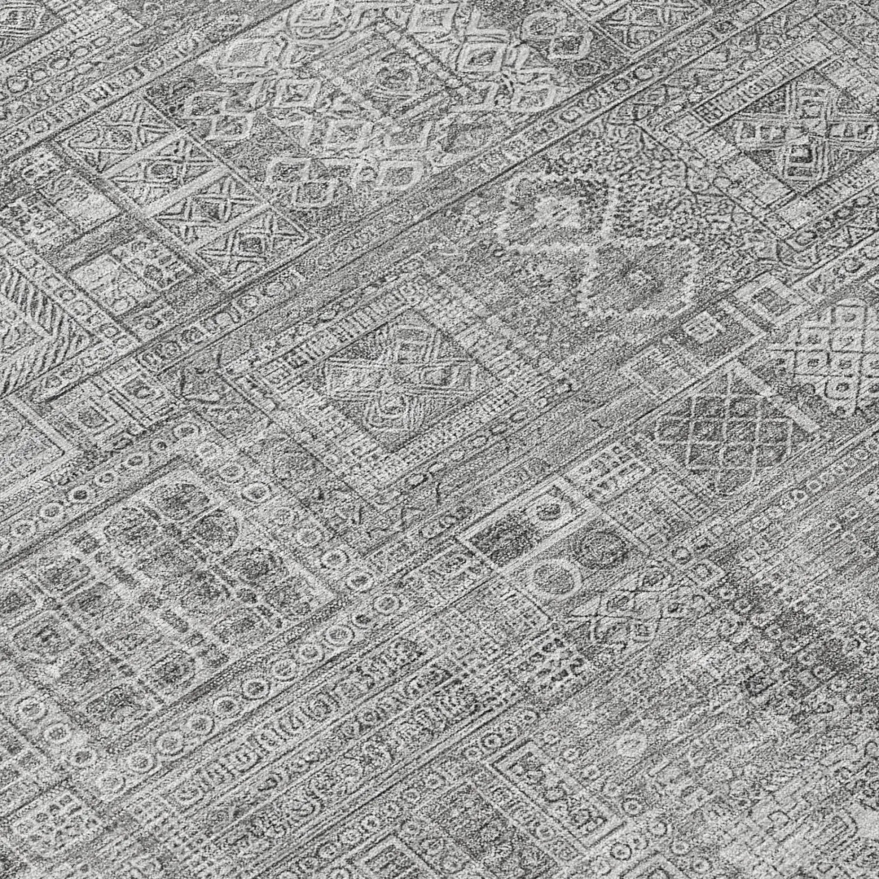 5' X 8' Silver And Gray Oriental Washable Indoor Outdoor Area Rug Homeroots Outdoor