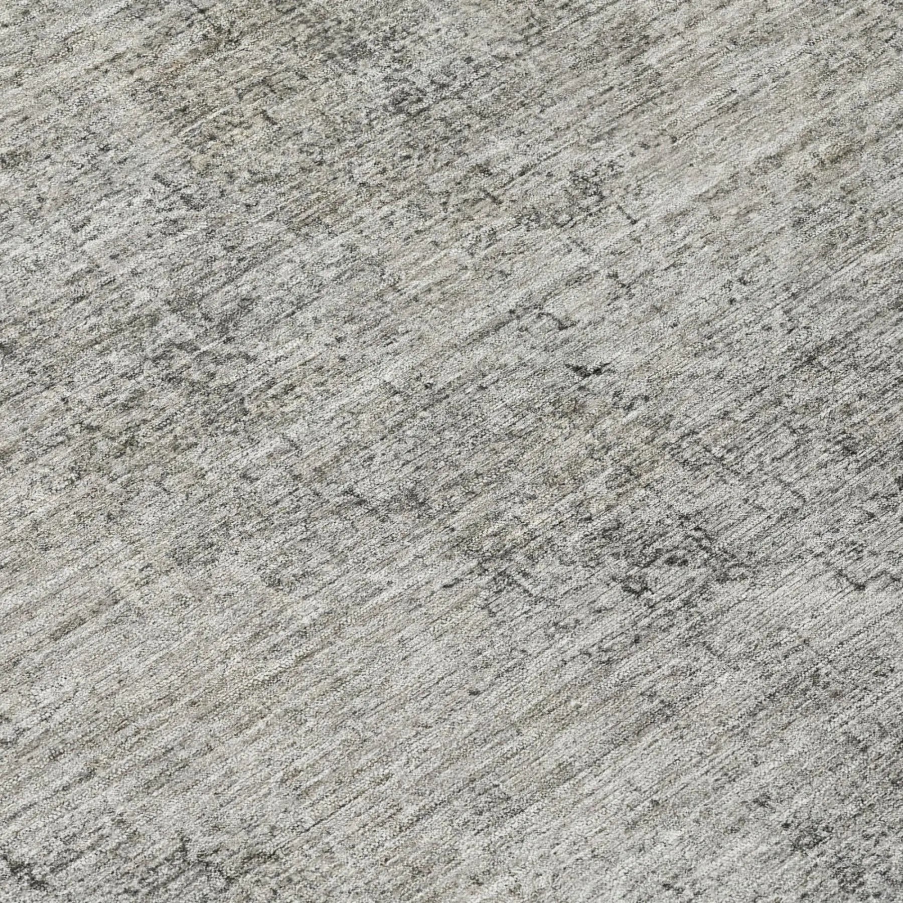 5' X 8' Silver And Gray Oriental Washable Indoor Outdoor Area Rug Homeroots Outdoor