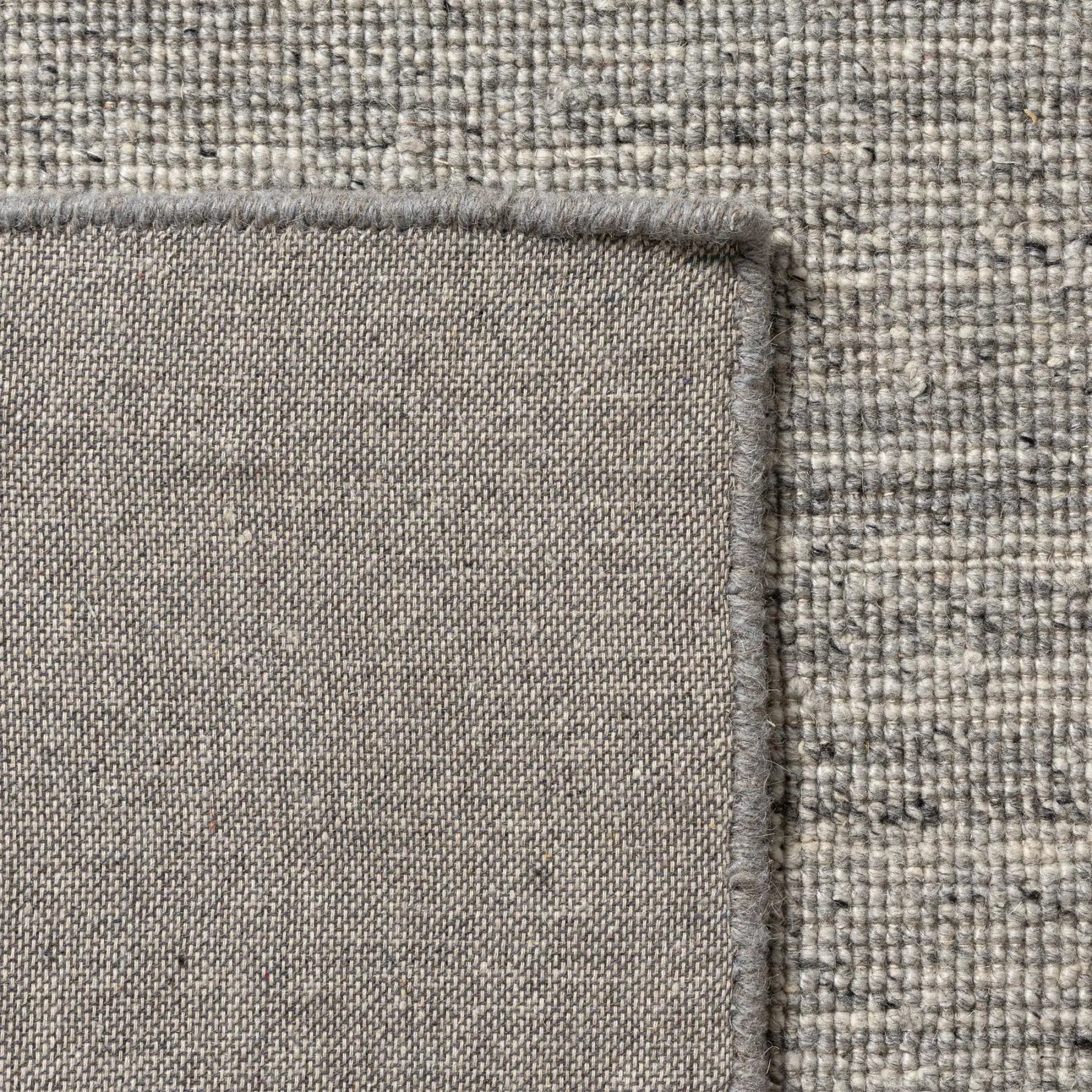 5' X 8' Silver And Gray Wool Hand Knotted Area Rug Homeroots Home Decor