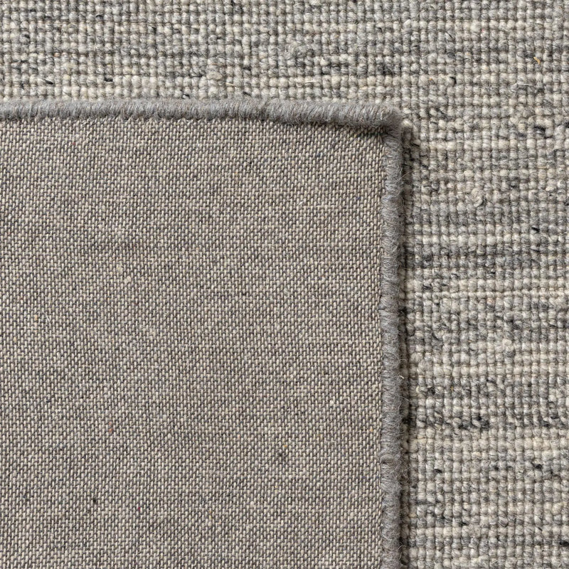 5' X 8' Silver And Gray Wool Hand Knotted Area Rug Homeroots Home Decor
