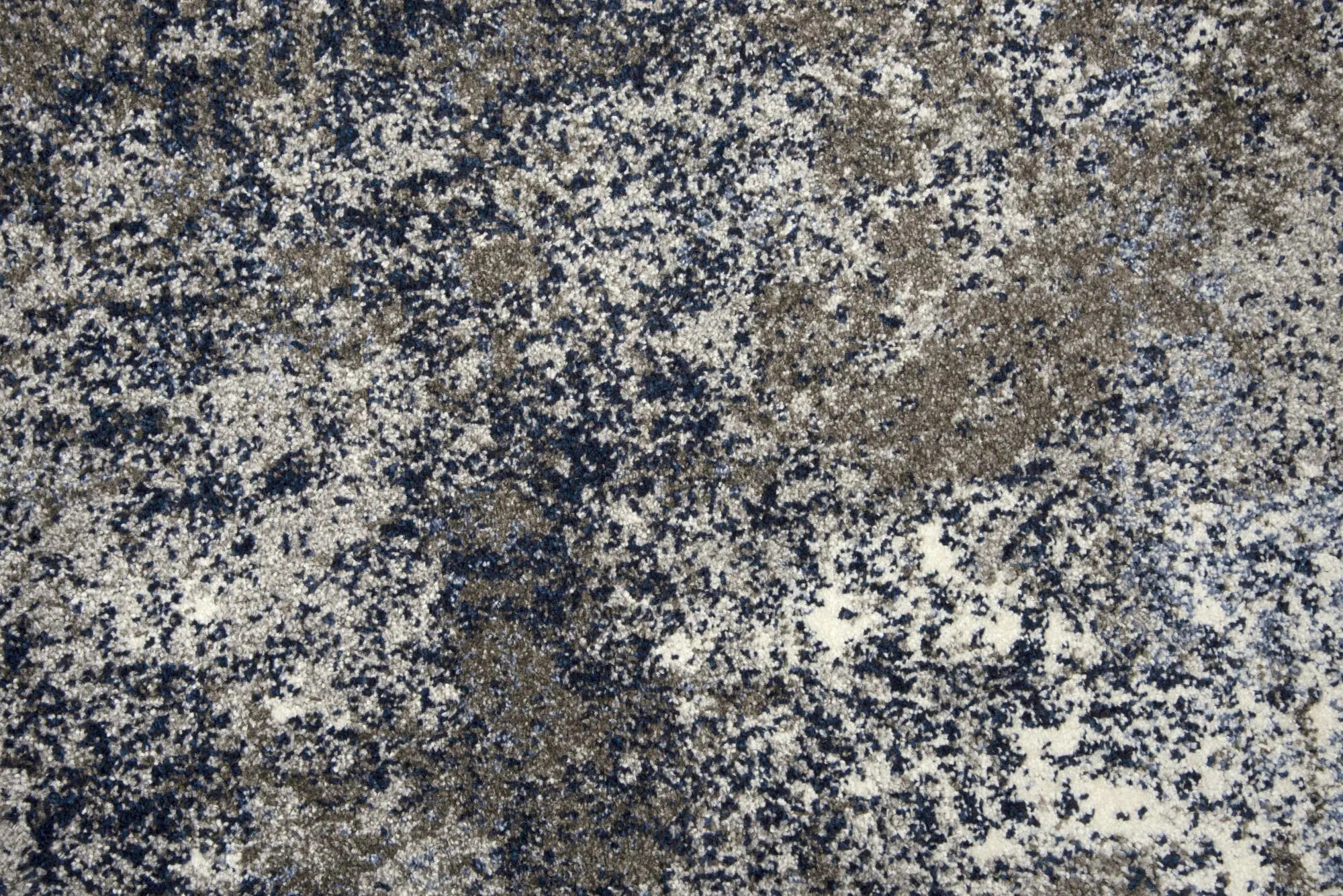 5' X 8' Silver Blue And Taupe Abstract Area Rug Homeroots Home Decor
