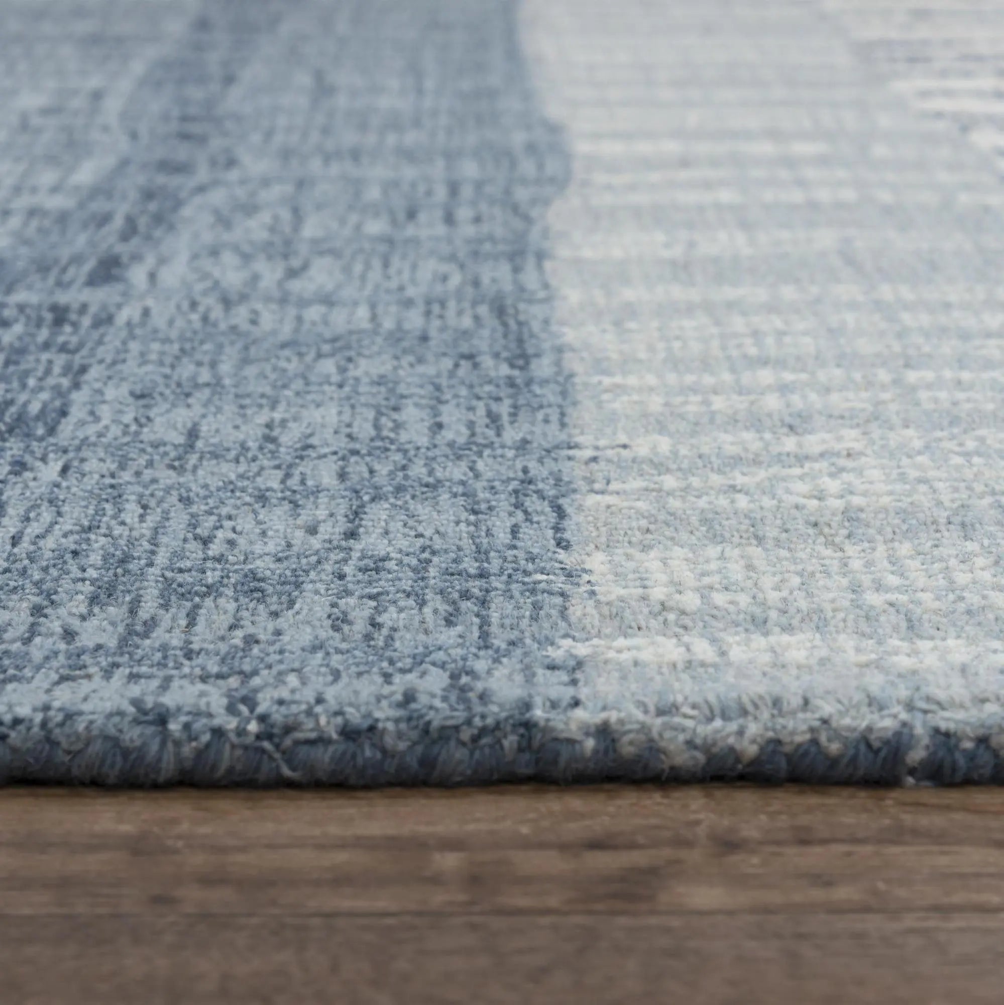 5' X 8' Tan And Natural Wool Striped Hand Tufted Area Rug Homeroots Home Decor