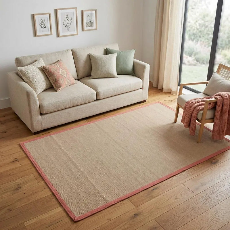 5' X 8' Tan And Orange Oriental Hand Woven Area Rug Homeroots Home Decor