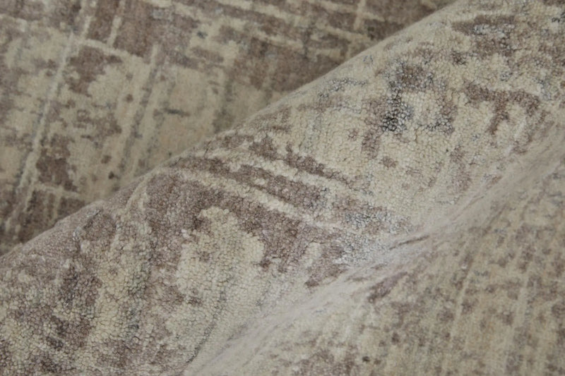 5' X 8' Tan Pink And Gray Abstract Hand Woven Area Rug Homeroots Home Decor