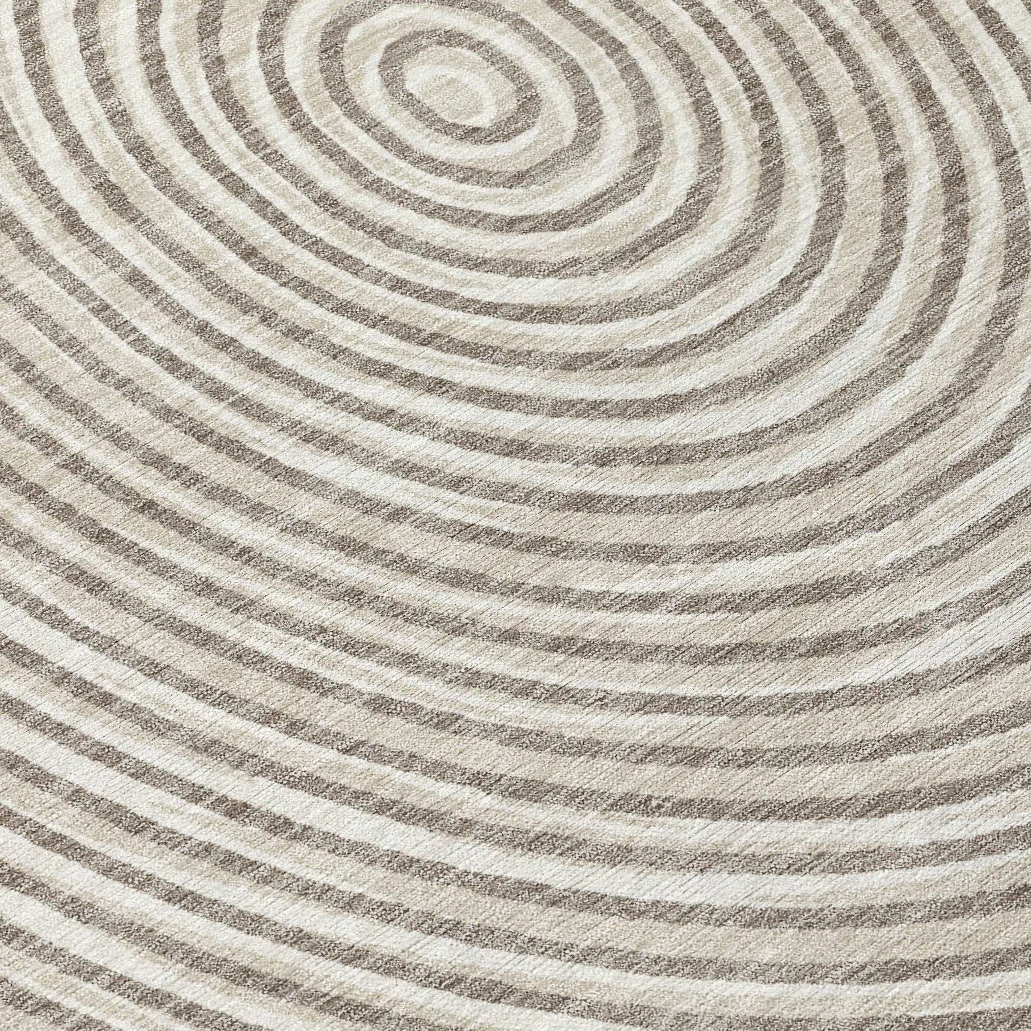 5' X 8' Taupe And Beige Geometric Washable Indoor Outdoor Area Rug Homeroots Outdoor