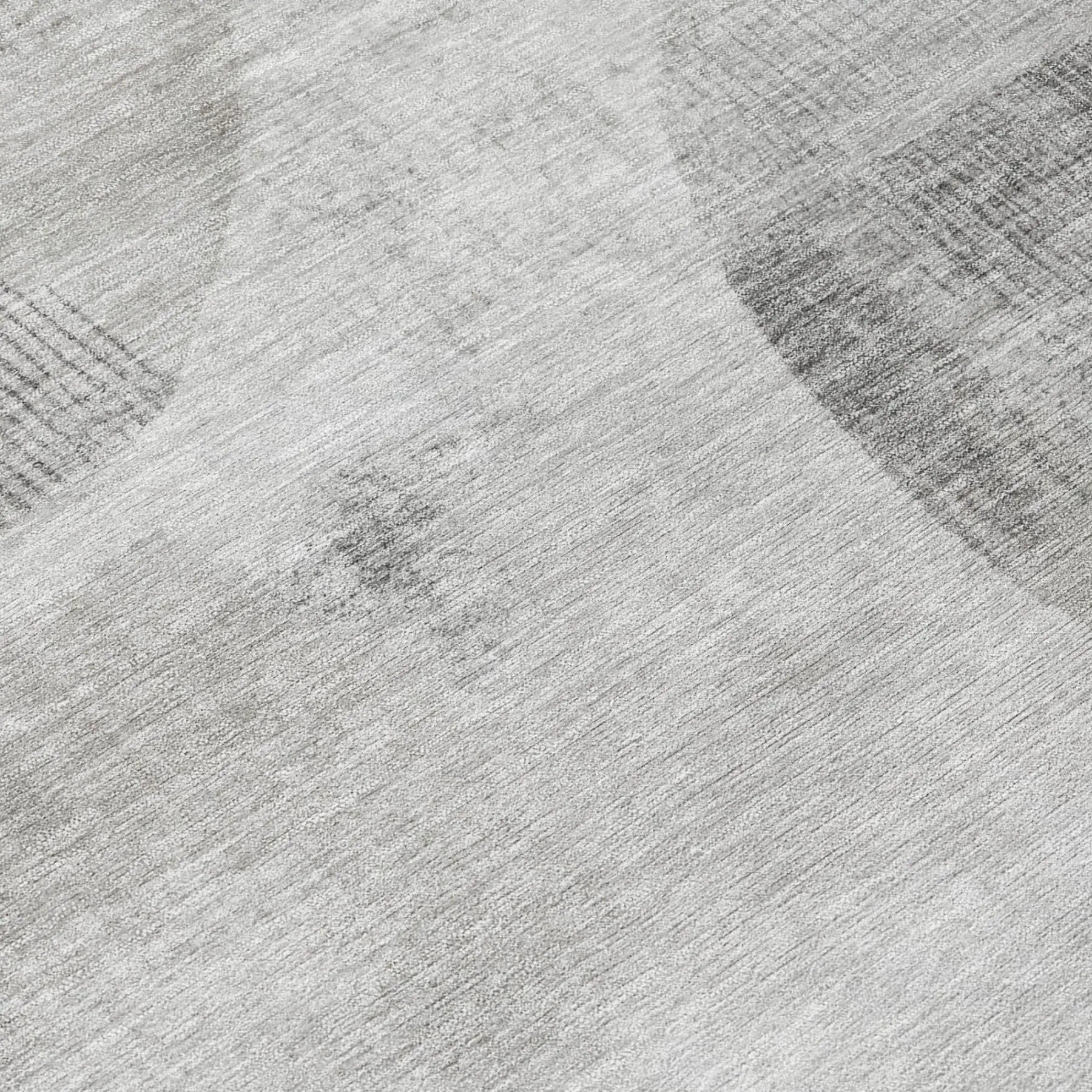 5' X 8' Taupe And Brown Geometric Washable Indoor Outdoor Area Rug Homeroots Outdoor