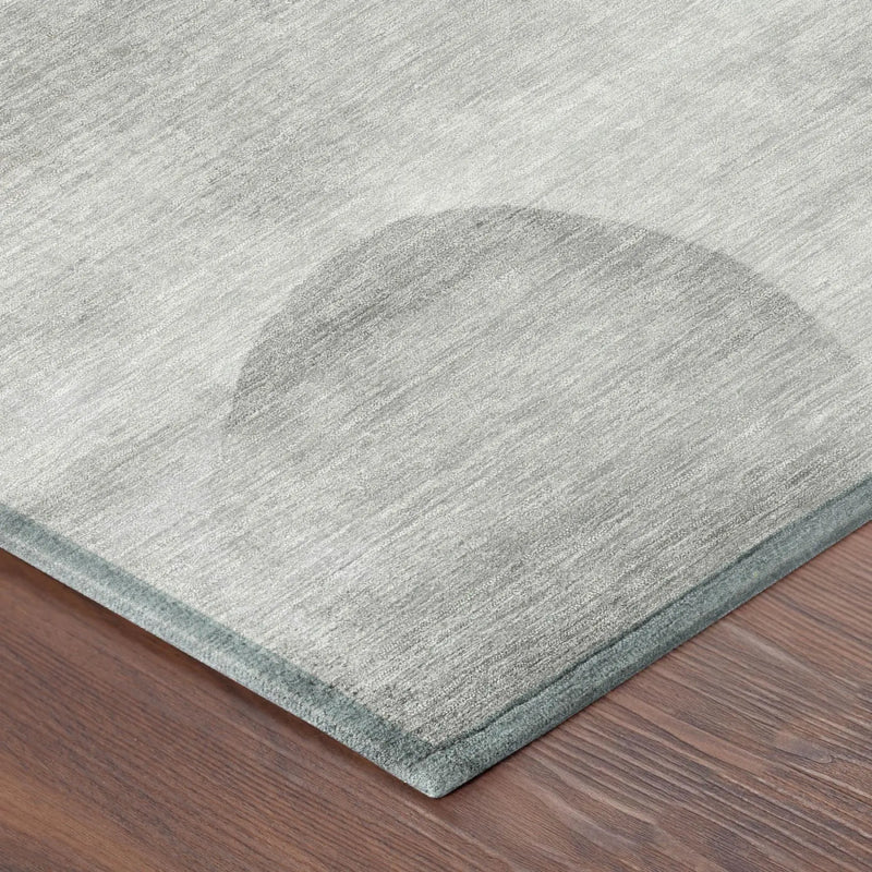 5' X 8' Taupe And Brown Geometric Washable Indoor Outdoor Area Rug Homeroots Outdoor