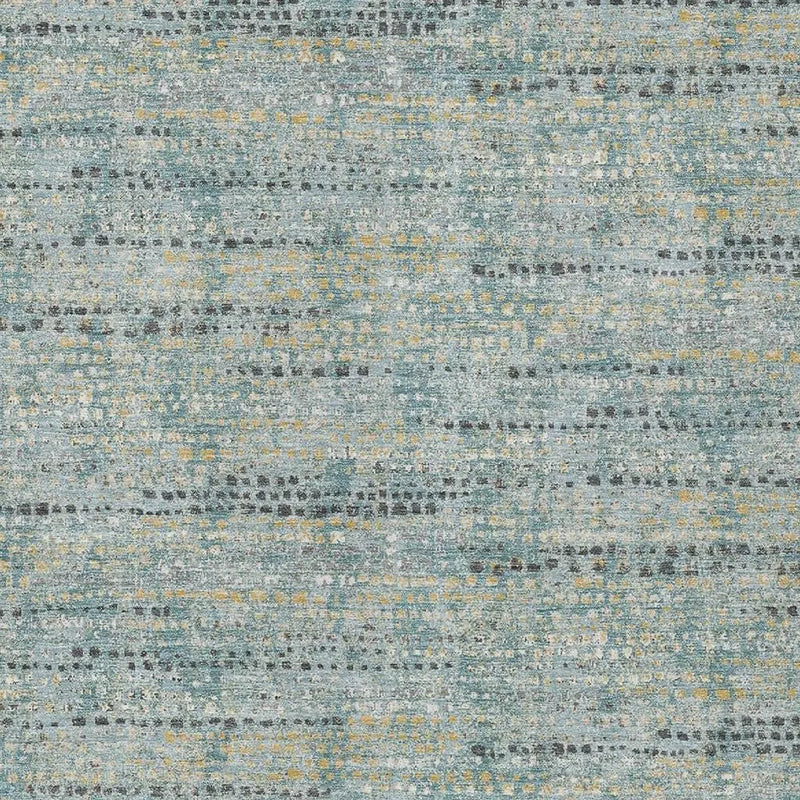 5' X 8' Teal Blue And Pewter Abstract Washable Indoor Outdoor Area Rug Homeroots Outdoor