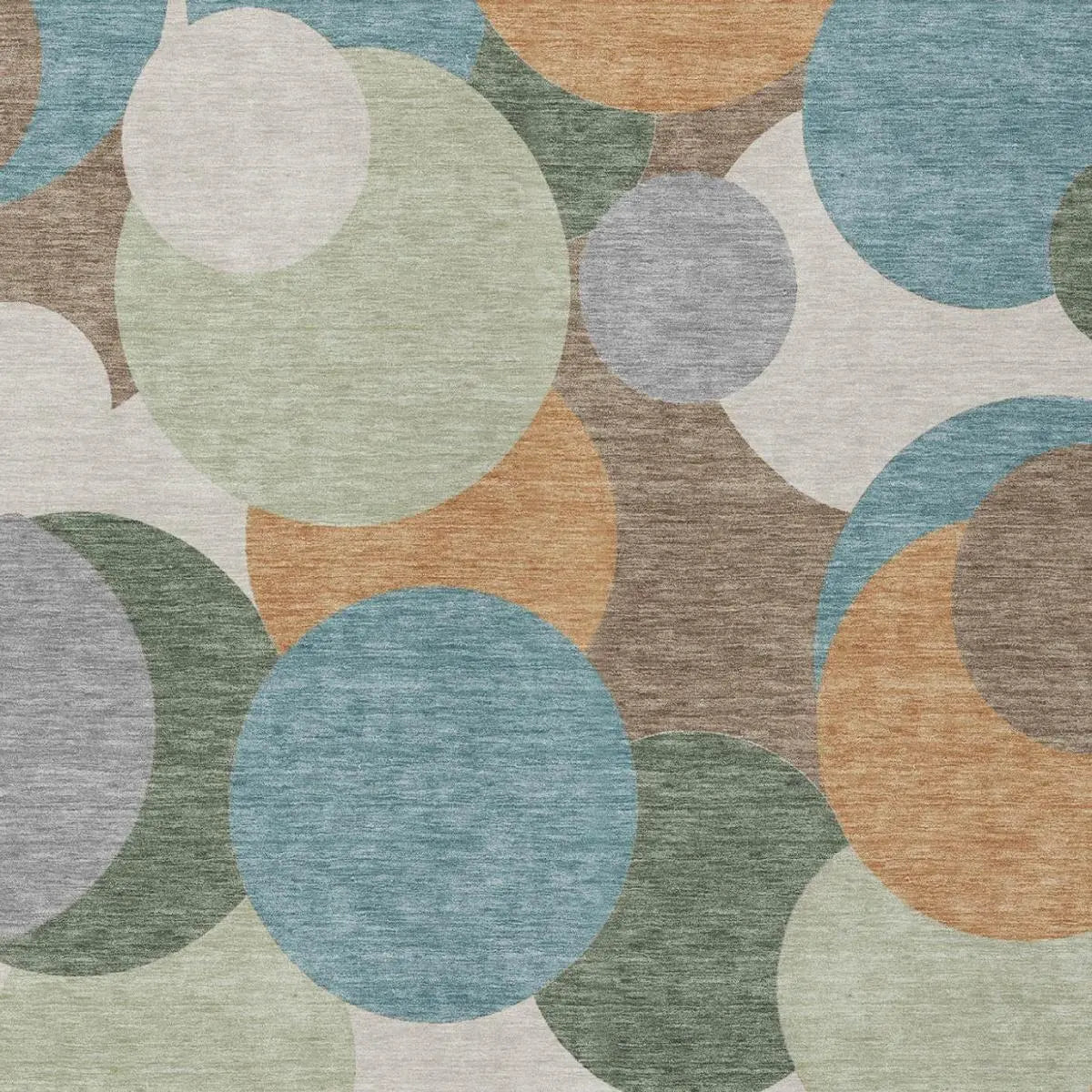 5' X 8' Teal Blue And Silver Geometric Washable Indoor Outdoor Area Rug Homeroots Outdoor