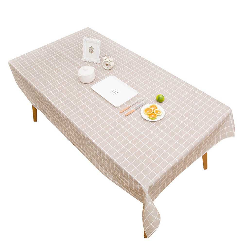 Lohas Decorative Table Cloth Grid Tablecloth Dining Table Cover Table Cloths Table Covers el Dining Tea Coffee Tablecloth