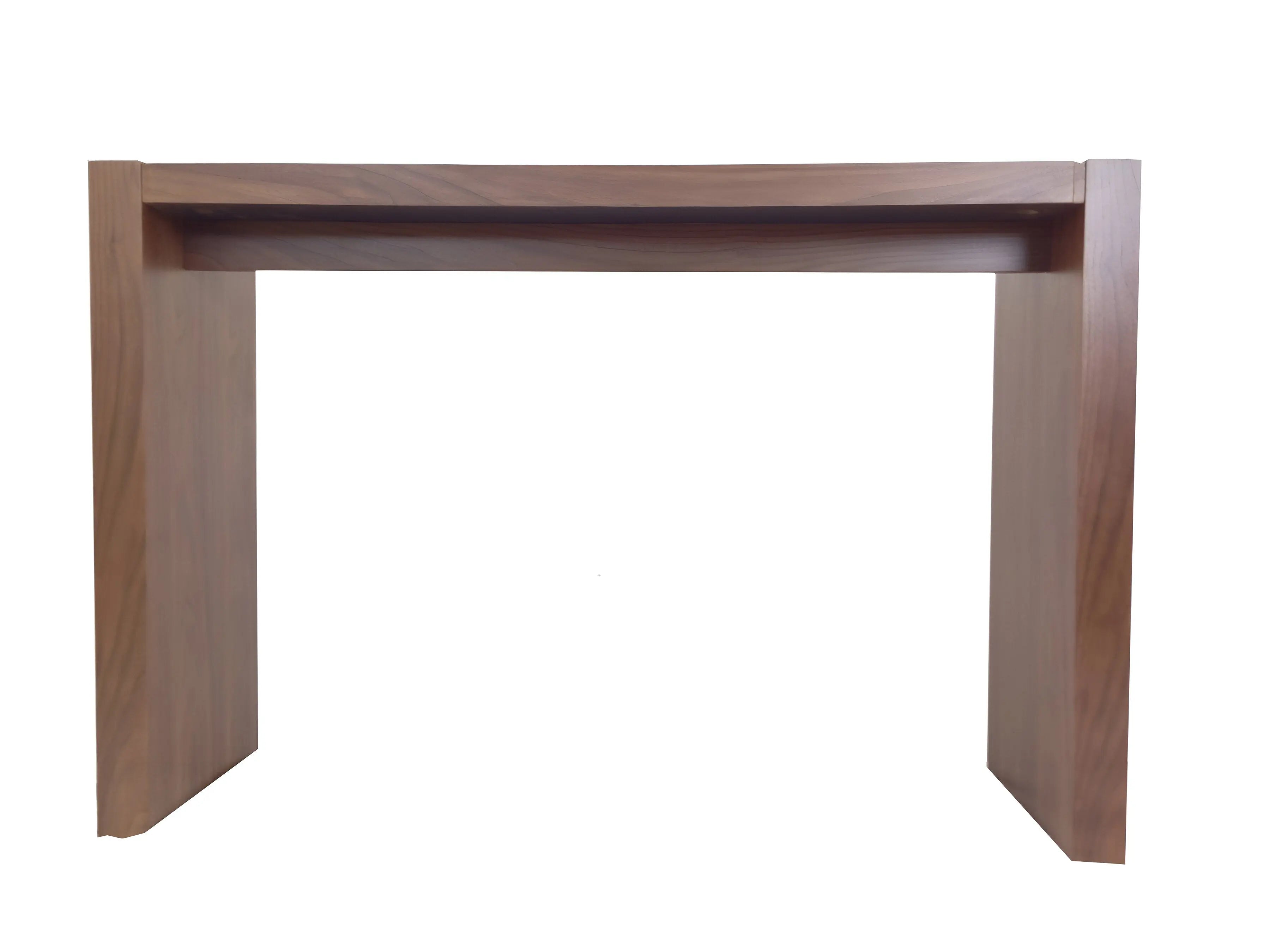 60" Brown Wood Rectangular Bar Height Bar Table Homeroots Living Room