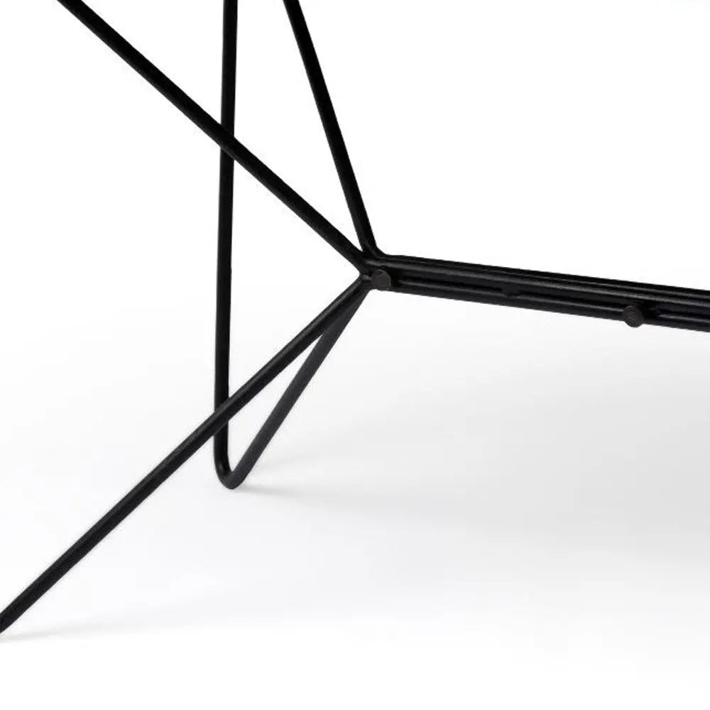 60" Brown and Black Writing Desk Homeroots Office