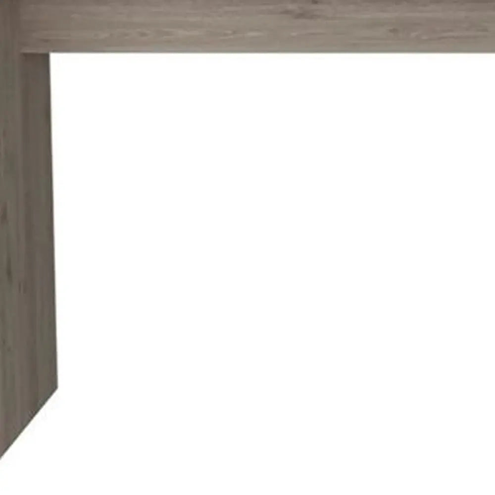 60" Light Gray L Shape Computer Desk Homeroots Office