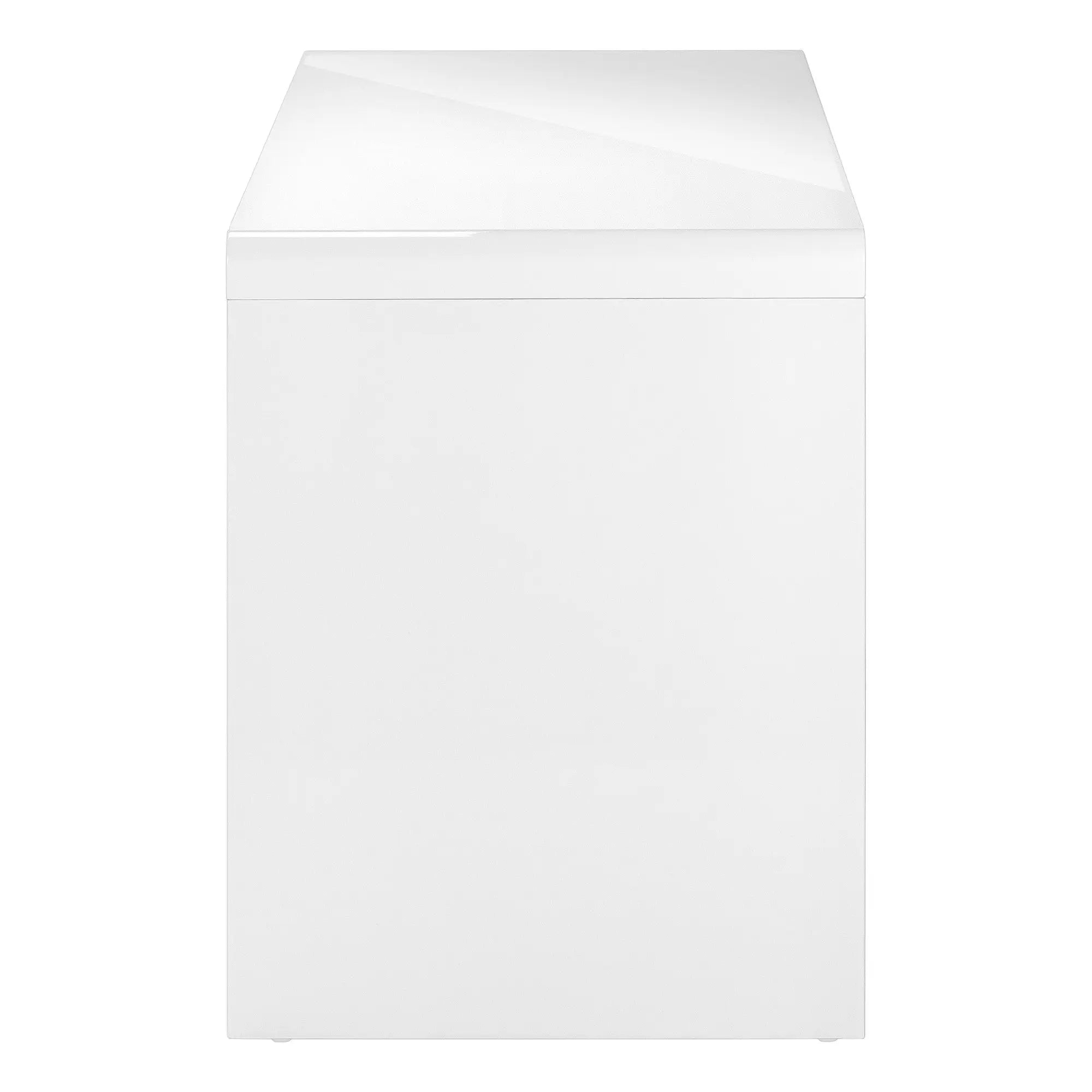 60" White Computer Desk With Two Drawers Homeroots Office