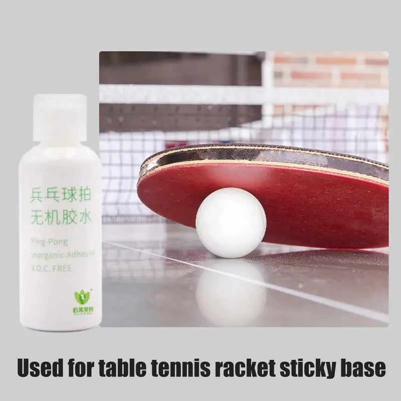 60ml PingPong Racket Glue Inorganic Rubber Table Tennis Racket Glue DIY Table Tennis Rackets Glue For Table Sports Pingpong