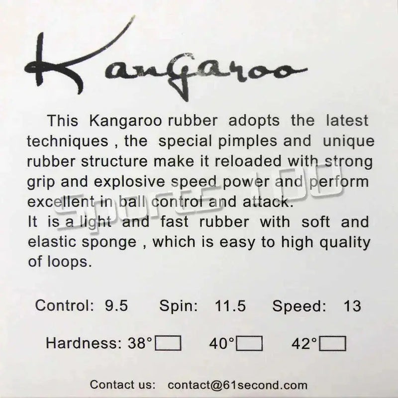 61second-kangaroo-Pips-in-Table-Tennis-Rubber-with-white-Sponge-GreatEagleInc-334623594