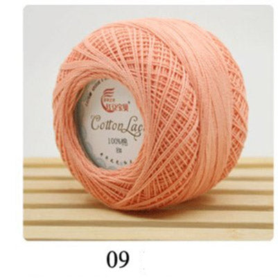Crochet Knitting yarn Soft Comfortable Thin Yarn Lace Threads for Knitting 14 Colour Eco-friendly Dyed Sweater Scarf